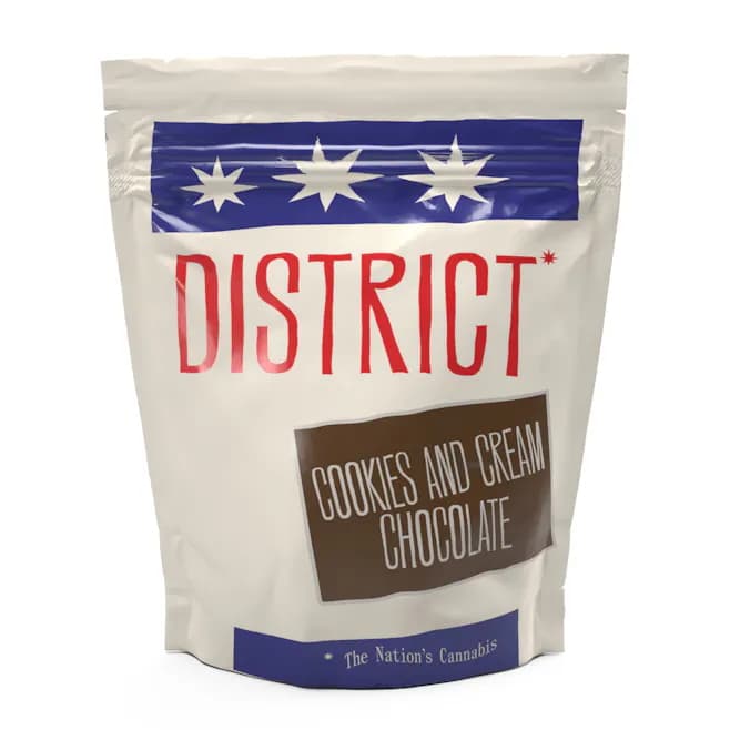 Cookies and Cream White Chocolate | 200mg THC | 10pk