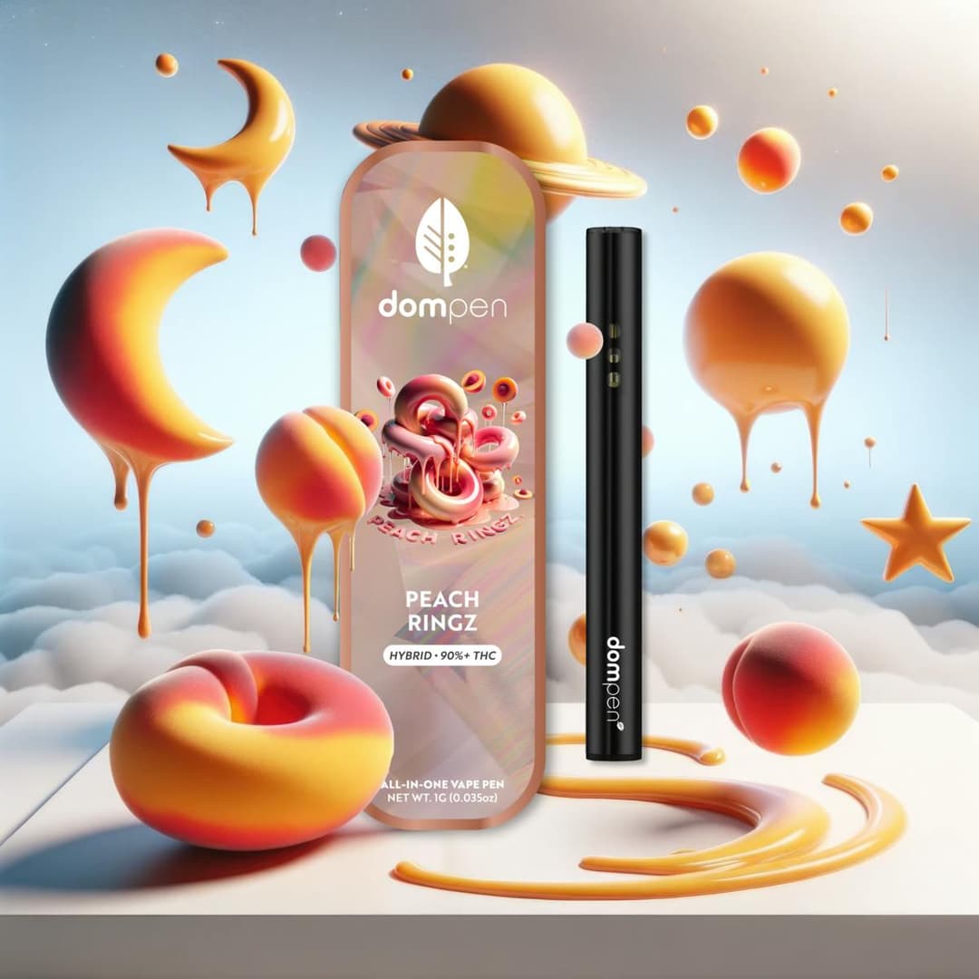 Dompen | Peach Ringz Disposable 1g