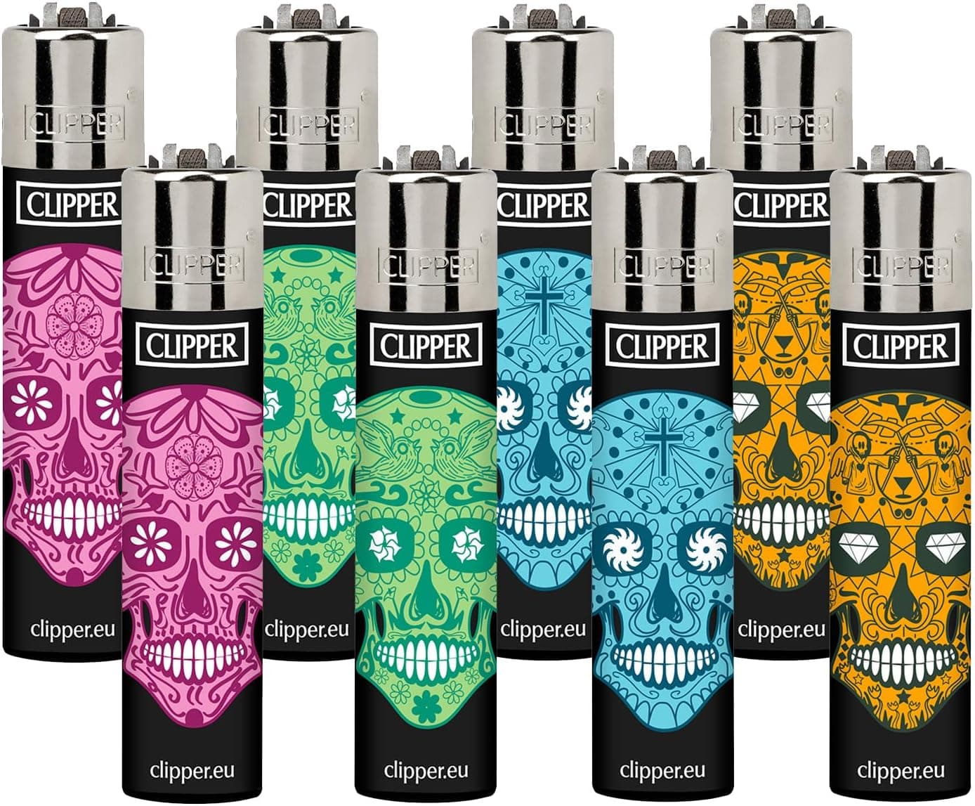 Clipper | Printed | Sugar Skulls