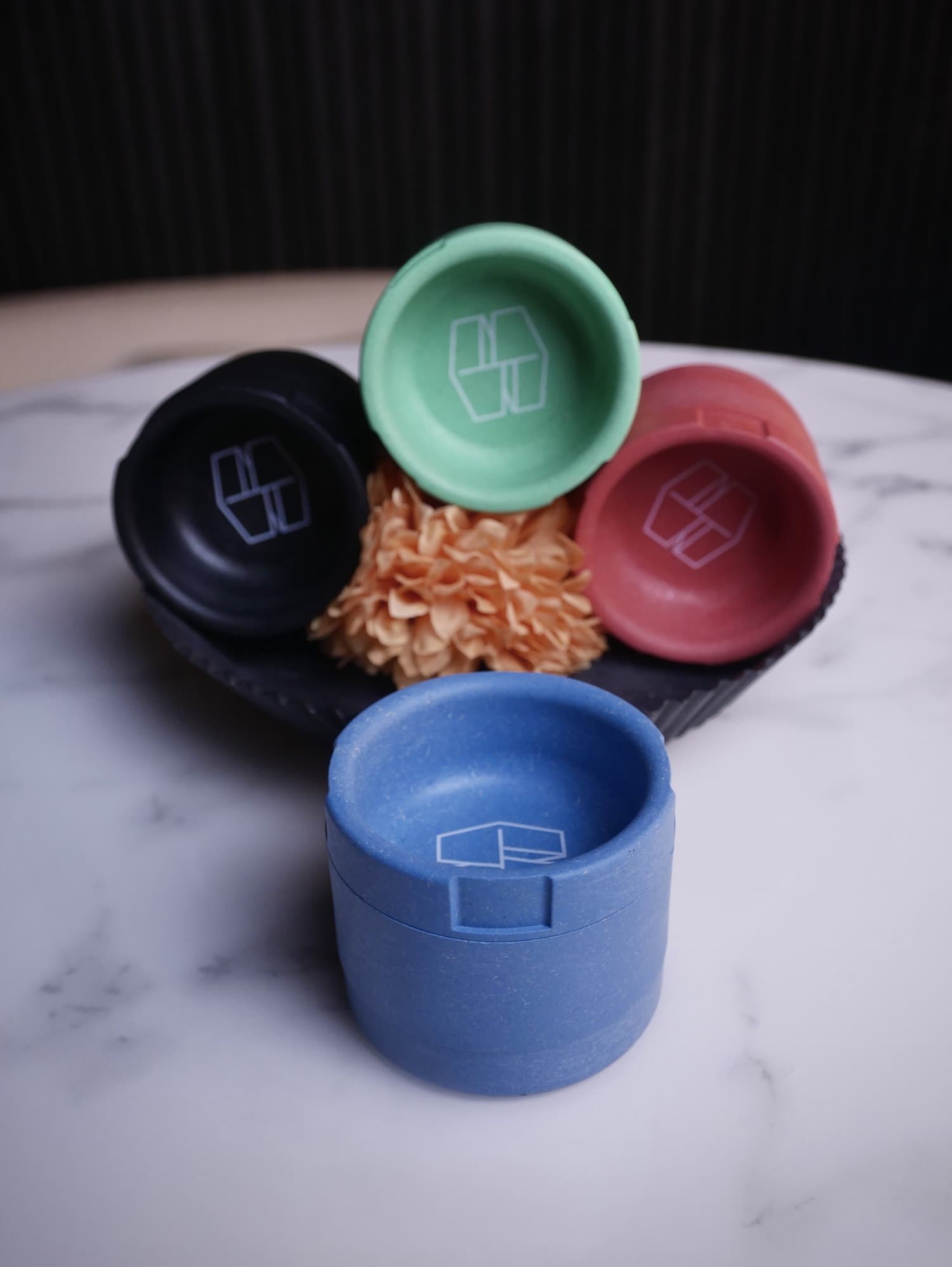 Stache | Hemp Grinder | Blue 3pc