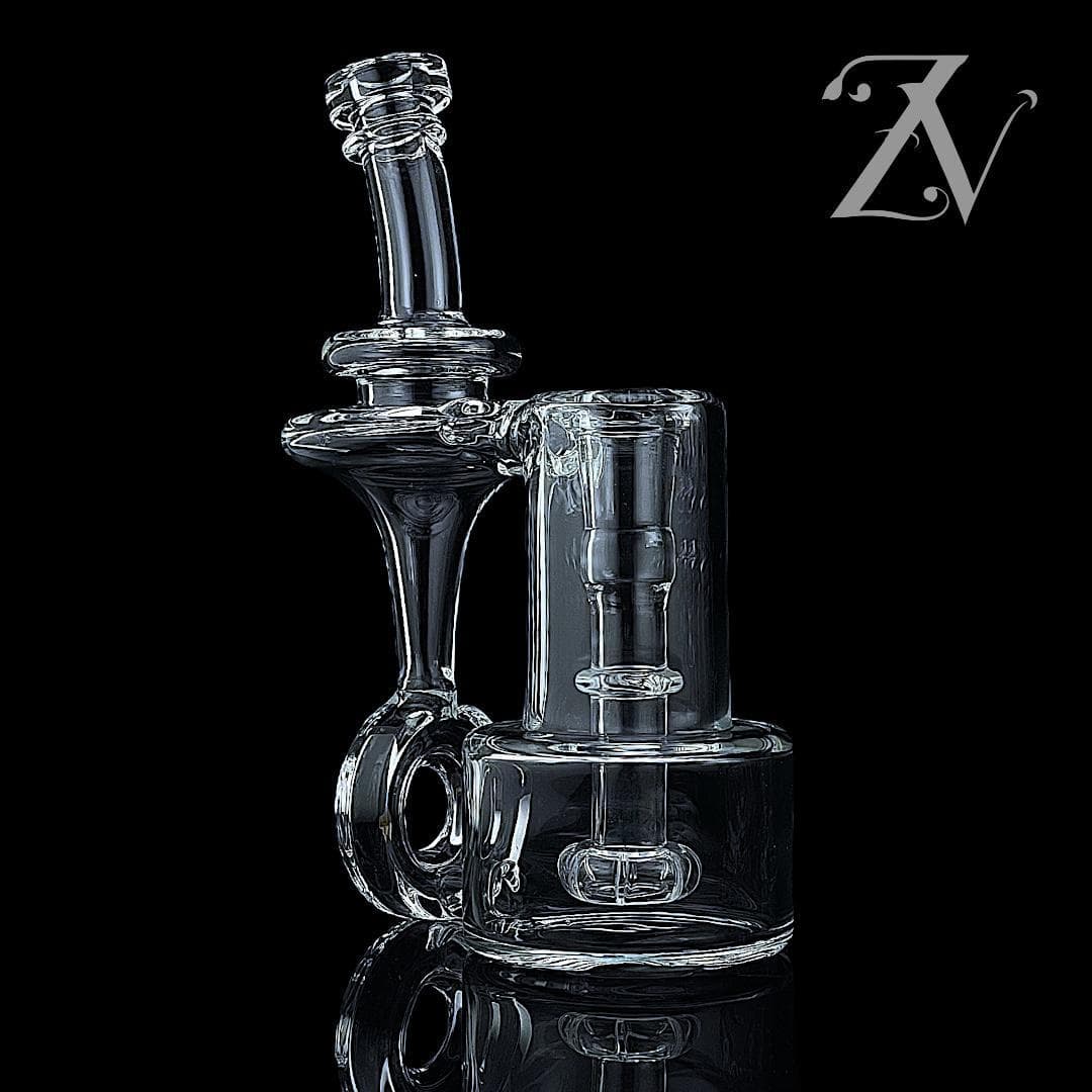 Single Donut Refined Bell Recycler | Clear